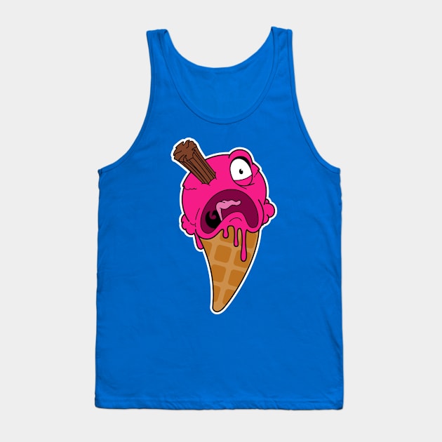 Eye-scream: Strawberry with flake variant Tank Top by RickThompson